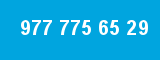 977 775 65 29 977 775 65 29